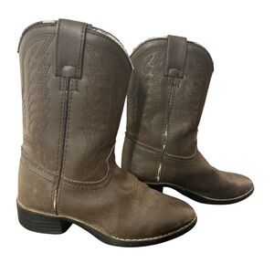 Durango Kids’ Distress Boot Western Core Size 12D Brown